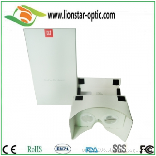 Newest Google Cardboard Vr Virtual Reality Glasses With Silicone Lense Case